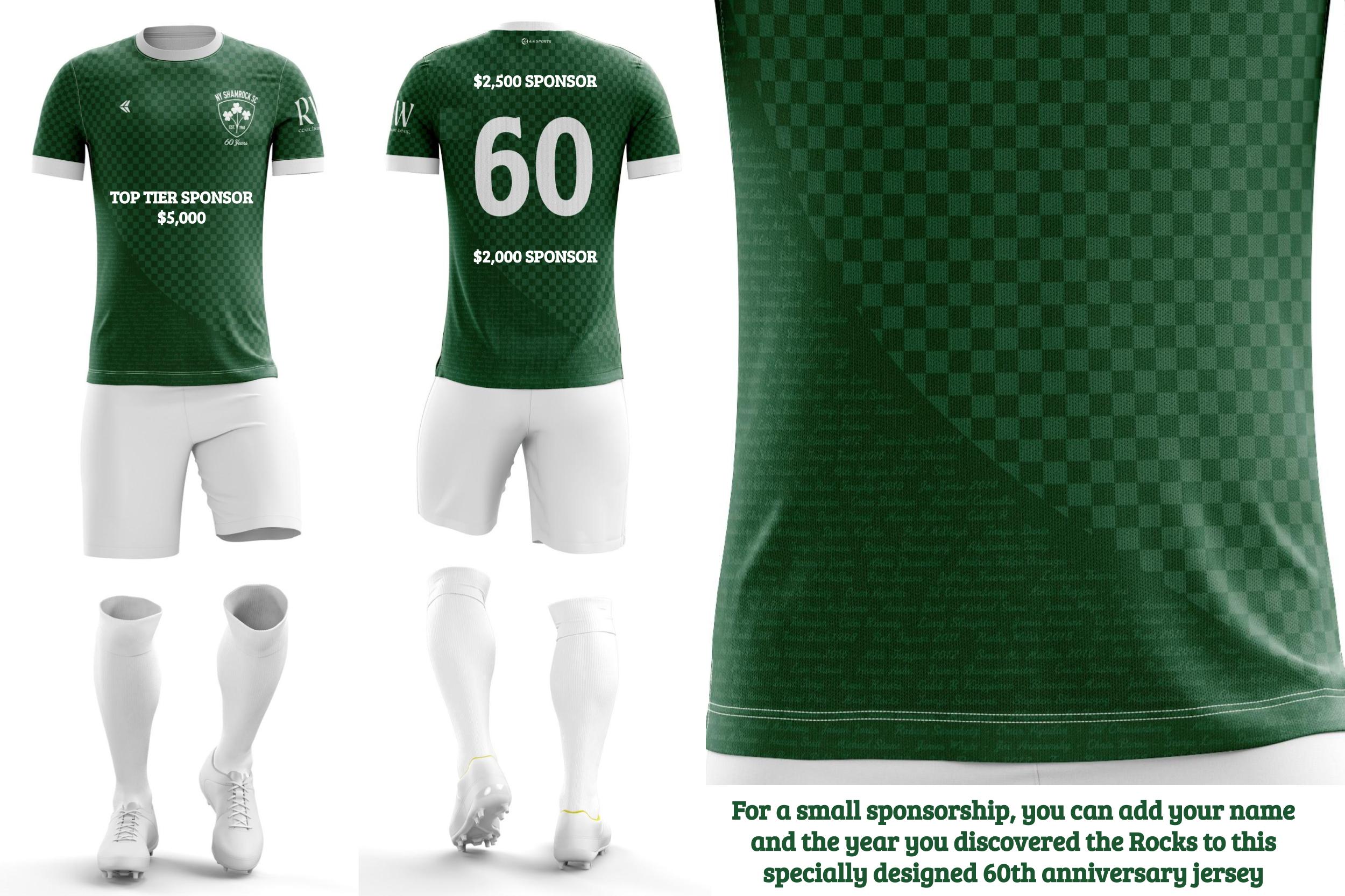 Do you want to be a part of our 60th anniversary Rocks jersey!
